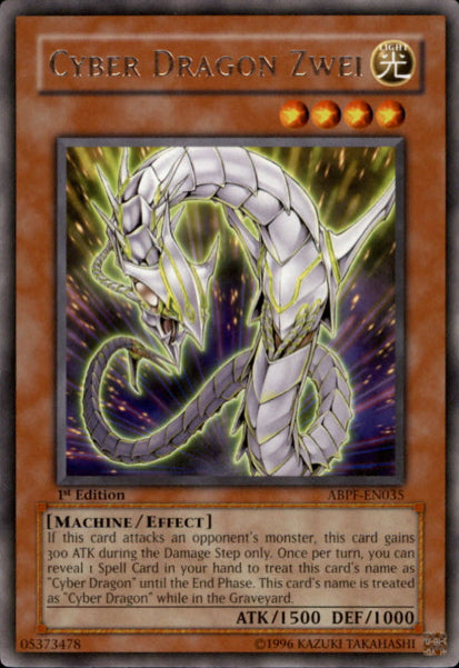 Cyber Dragon Zwei [ABPF-EN035] Rare Yu-Gi-Oh!