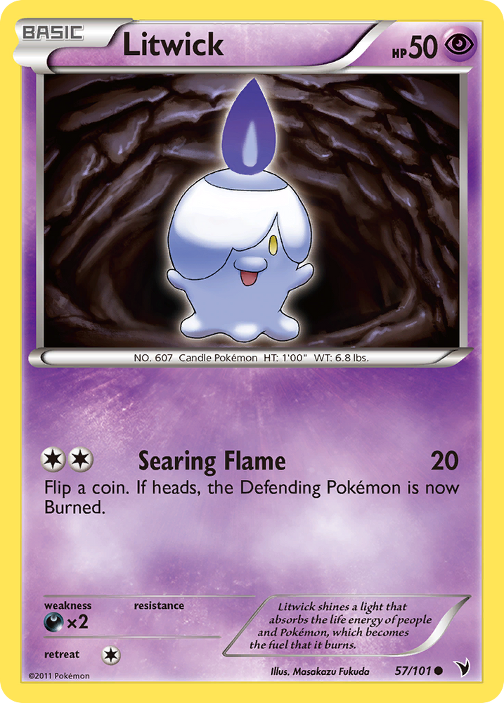Litwick (57/101) [Black & White: Noble Victories] Pokémon