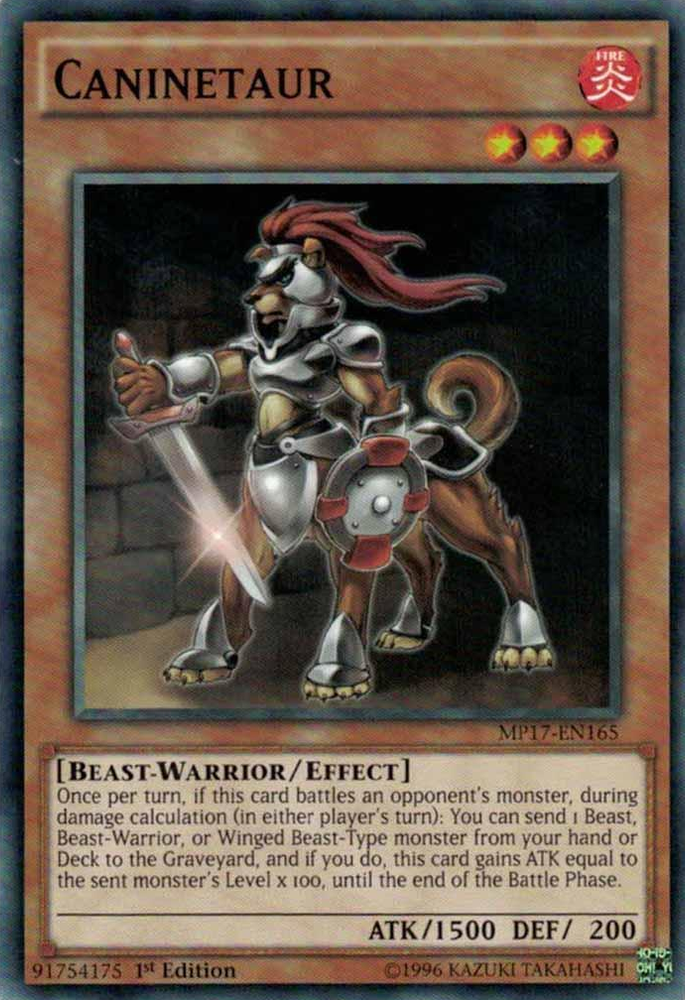 Caninetaur [MP17-EN165] Common Yu-Gi-Oh!
