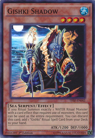 Gishki Shadow [THSF-EN042] Super Rare Yu-Gi-Oh!