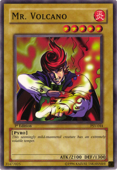 Mr. Volcano [PSV-044] Common Yu-Gi-Oh!