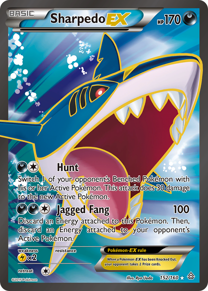 Sharpedo EX (152/160) [XY: Primal Clash] Pokémon