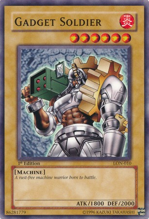 Gadget Soldier [LON-010] Common Yu-Gi-Oh!