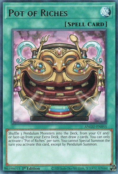 Pot of Riches (Rare) [ANGU-EN055] Rare Yu-Gi-Oh!