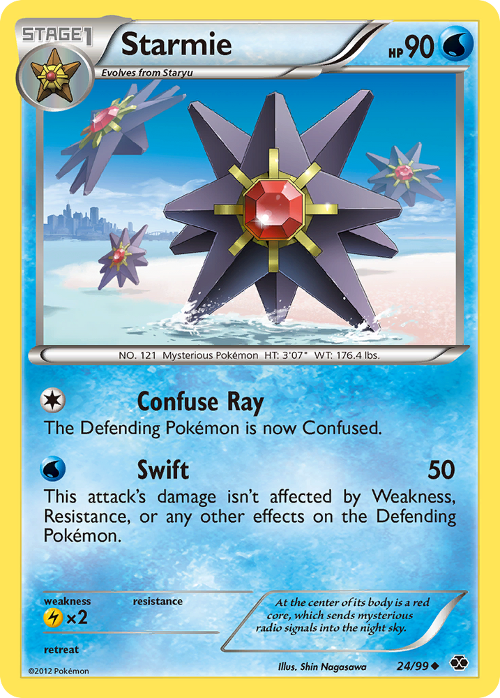 Starmie (24/99) [Black & White: Next Destinies] Pokémon