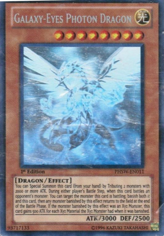 Galaxy-Eyes Photon Dragon [PHSW-EN011] Ghost Rare Yu-Gi-Oh!