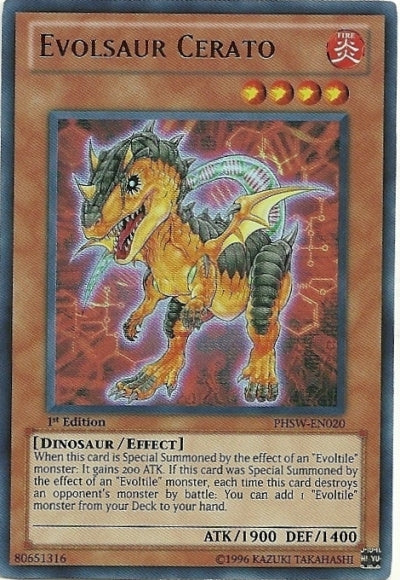 Evolsaur Cerato [PHSW-EN020] Ultra Rare Yu-Gi-Oh!