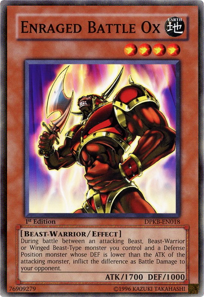 Enraged Battle Ox [DPKB-EN018] Common Yu-Gi-Oh!