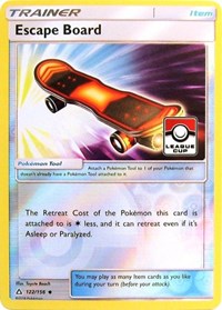 Escape Board (122/156) (League Promo) [Sun & Moon: Ultra Prism] Pokémon