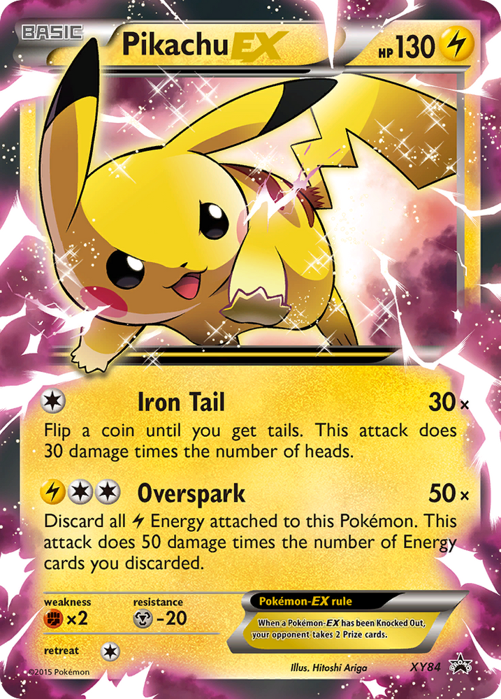 Pikachu EX (XY84) [XY: Black Star Promos] Pokémon