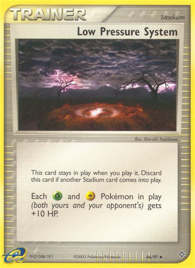 Low Pressure System (86/97) [EX: Dragon] Pokémon