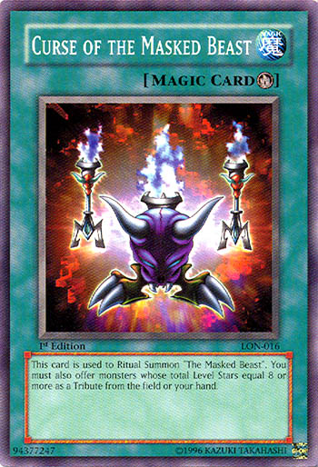 Curse of the Masked Beast [LON-016] Common Yu-Gi-Oh!