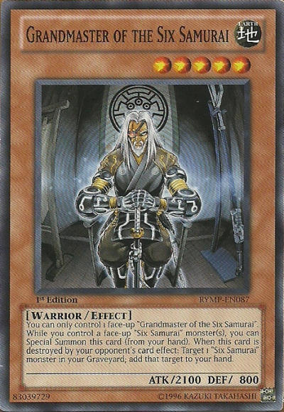 Grandmaster of the Six Samurai [RYMP-EN087] Common Yu-Gi-Oh!