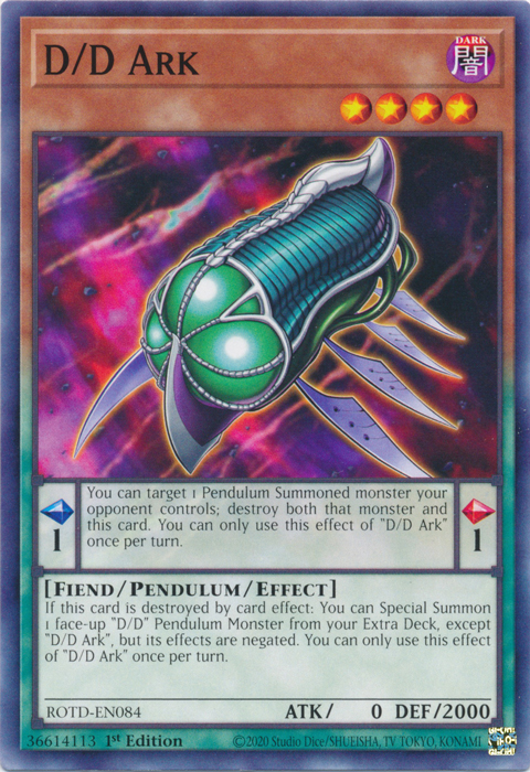 D/D Ark [ROTD-EN084] Common Yu-Gi-Oh!
