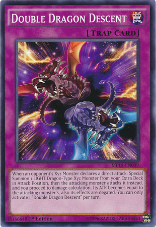 Double Dragon Descent [MP15-EN039] Common Yu-Gi-Oh!