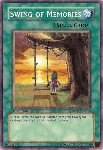 Swing of Memories [DP06-EN017] Common Yu-Gi-Oh!