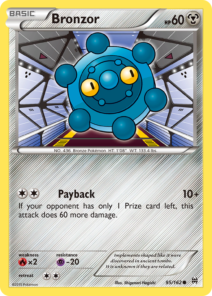 Bronzor (95/162) [XY: BREAKthrough] Pokémon