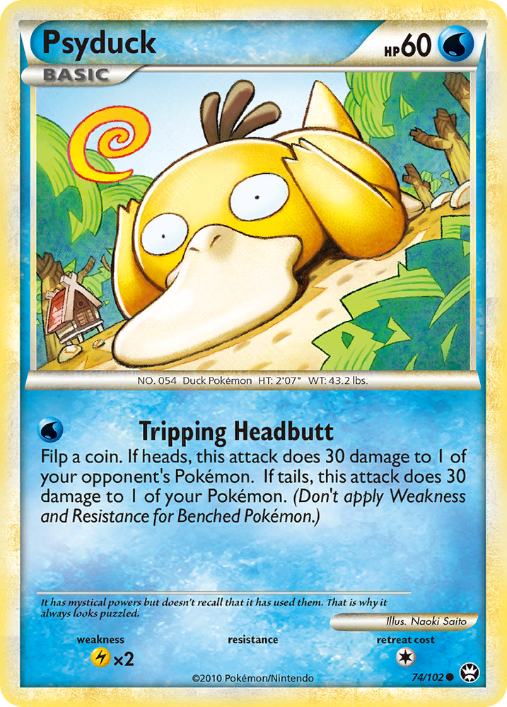 Psyduck (74/102) [HeartGold & SoulSilver: Triumphant] Pokémon