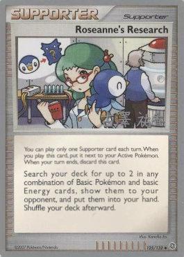 Roseanne's Research (125/132) (Power Cottonweed - Yuka Furusawa) [World Championships 2010] Pokémon
