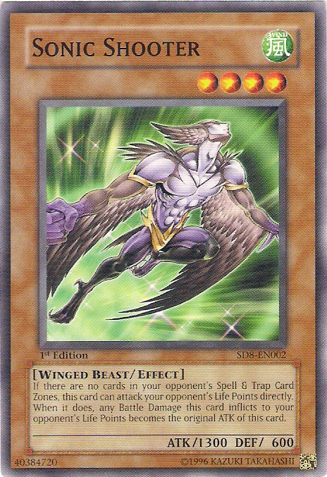 Sonic Shooter [SD8-EN002] Common Yu-Gi-Oh!