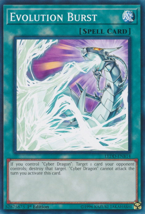 Evolution Burst [LEDD-ENB14] Common Yu-Gi-Oh!