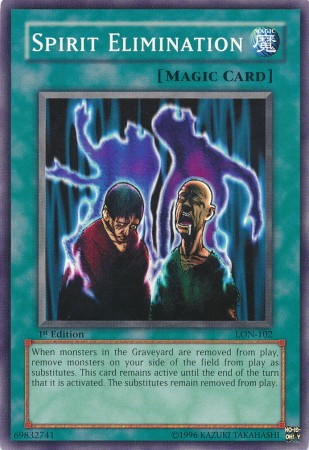 Spirit Elimination [LON-102] Common Yu-Gi-Oh!