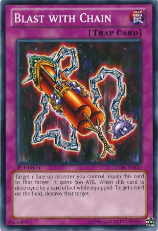 Blast with Chain [SDOK-EN035] Common Yu-Gi-Oh!