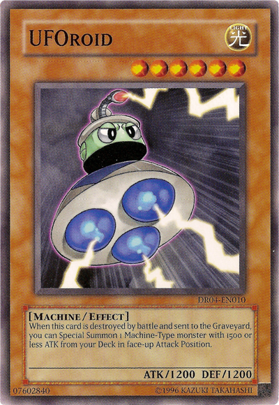 UFOroid [DR04-EN010] Common Yu-Gi-Oh!