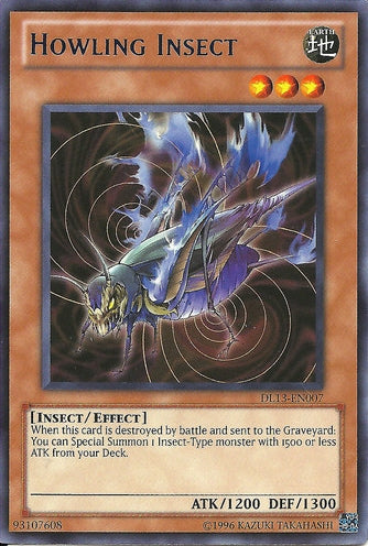 Howling Insect (Blue) [DL13-EN007] Rare Yu-Gi-Oh!