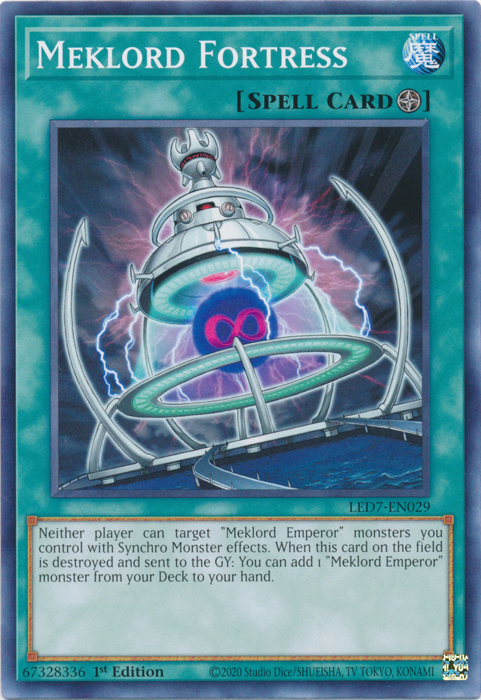 Meklord Fortress [LED7-EN029] Common Yu-Gi-Oh!