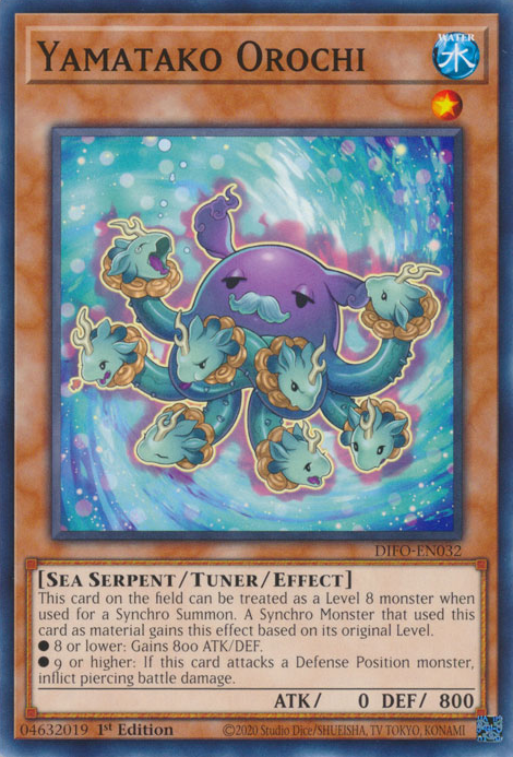 Yamatako Orochi [DIFO-EN032] Common Yu-Gi-Oh!