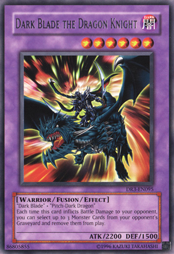 Dark Blade the Dragon Knight [DR3-EN095] Rare Yu-Gi-Oh!