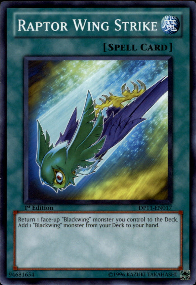 Raptor Wing Strike [DP11-EN017] Common Yu-Gi-Oh!