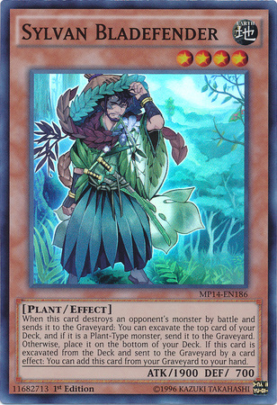 Sylvan Bladefender [MP14-EN186] Super Rare Yu-Gi-Oh!