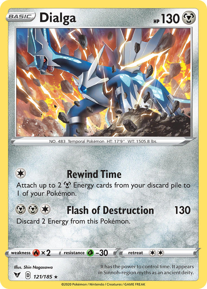 Dialga (121/185) [Sword & Shield: Vivid Voltage] Pokémon