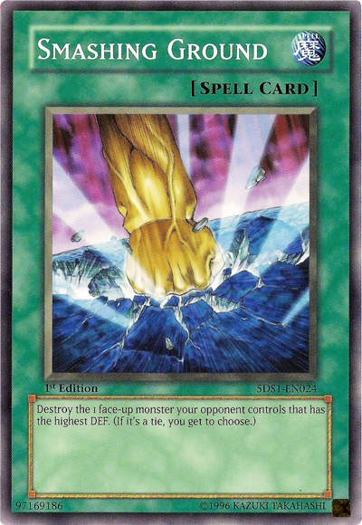 Smashing Ground [5DS1-EN024] Common Yu-Gi-Oh!