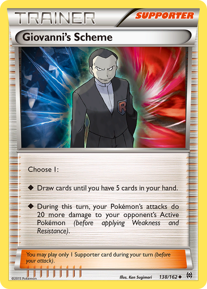 Giovanni's Scheme (138/162) [XY: BREAKthrough] Pokémon