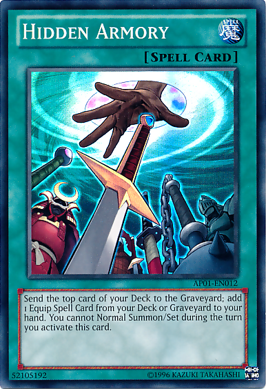 Hidden Armory [AP01-EN012] Super Rare Yu-Gi-Oh!