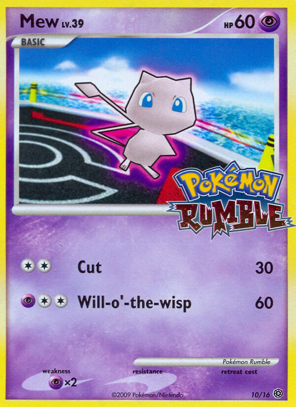 Mew (10/16) [Pokémon Rumble] Pokémon