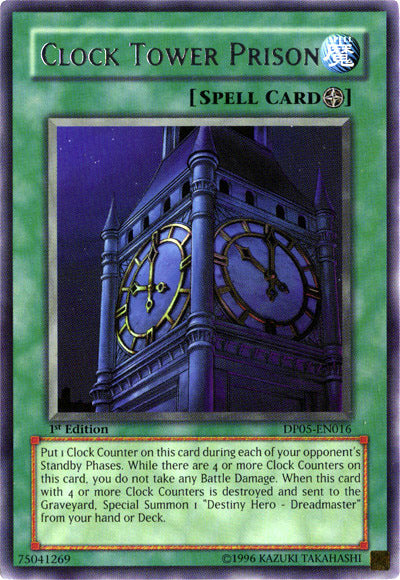 Clock Tower Prison [DP05-EN016] Rare Yu-Gi-Oh!