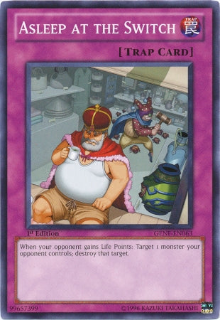 Asleep at the Switch [GENF-EN063] Common Yu-Gi-Oh!
