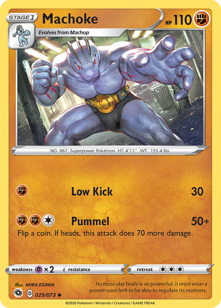 Machoke (025/073) [Sword & Shield: Champion's Path] Pokémon