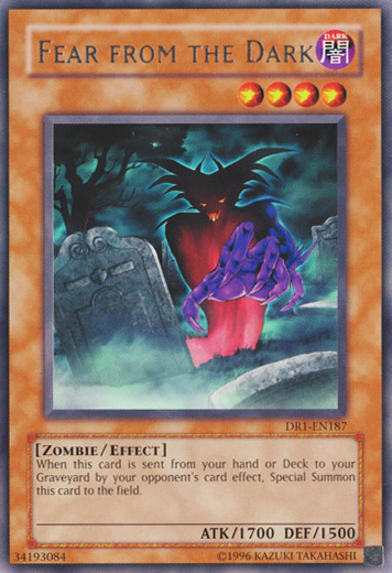 Fear from the Dark [DR1-EN187] Rare Yu-Gi-Oh!