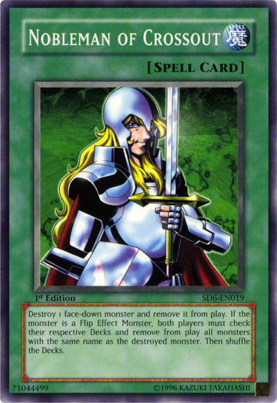 Nobleman of Crossout [SD6-EN019] Common Yu-Gi-Oh!