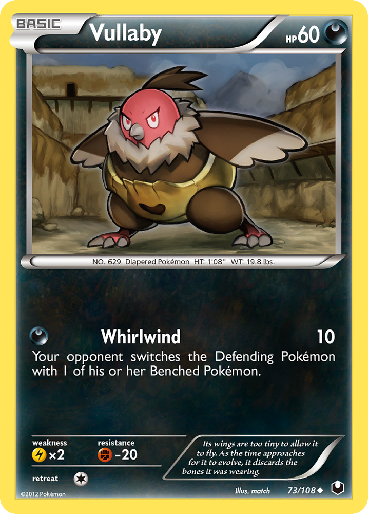 Vullaby (73/108) [Black & White: Dark Explorers] Pokémon