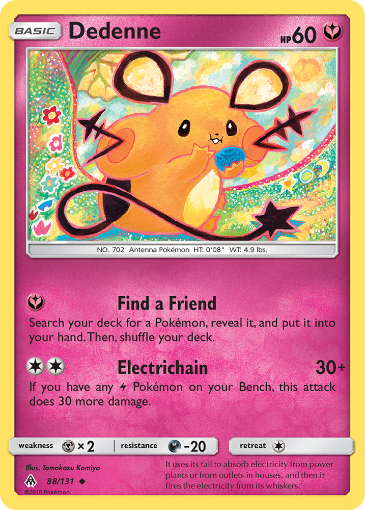 Dedenne (88/131) [Sun & Moon: Forbidden Light] Pokémon