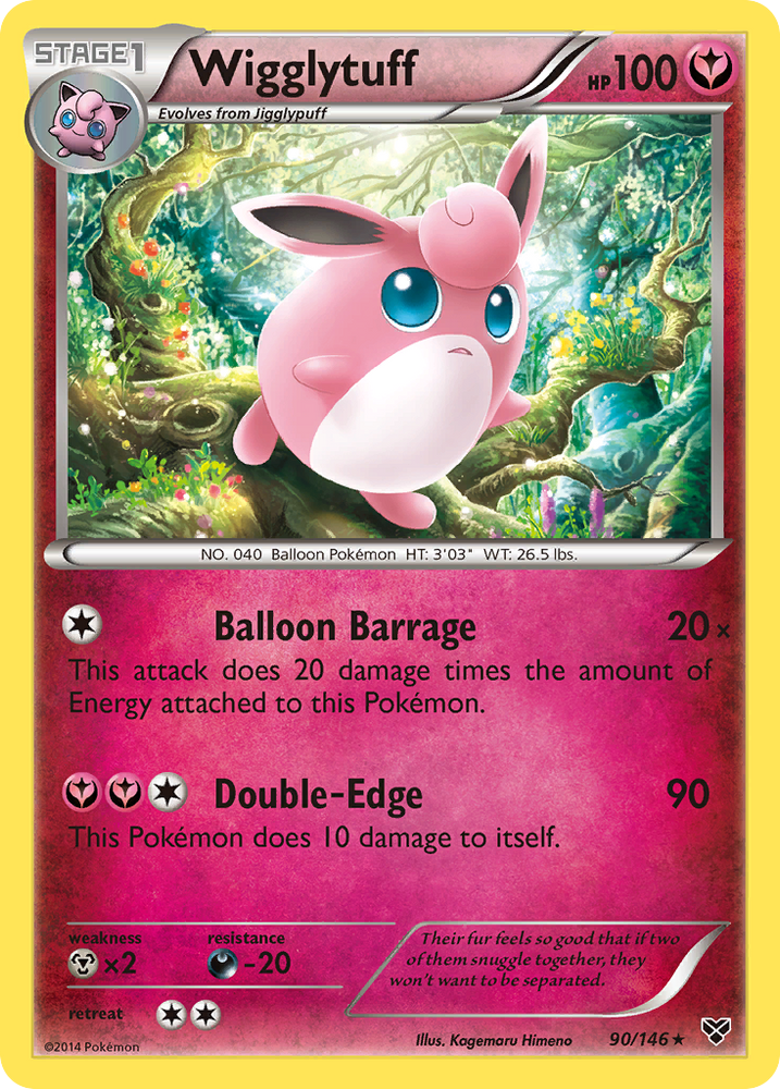 Wigglytuff (90/146) [XY: Base Set] Pokémon