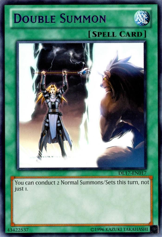 Double Summon (Purple) [DL17-EN017] Rare Yu-Gi-Oh!