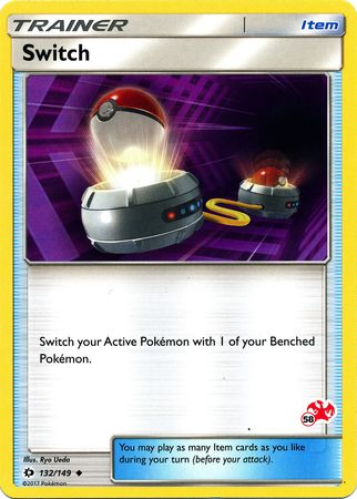 Switch (132/149) (Charizard Stamp #58) [Battle Academy 2020] Pokémon