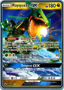 Rayquaza GX (109/168) (Dragones y Sombras - Pedro Eugenio Torres) [World Championships 2018] Pokémon